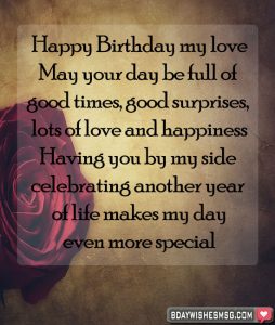 Best 20+ Birthday Wishes for Husband - BdayWishesMsg