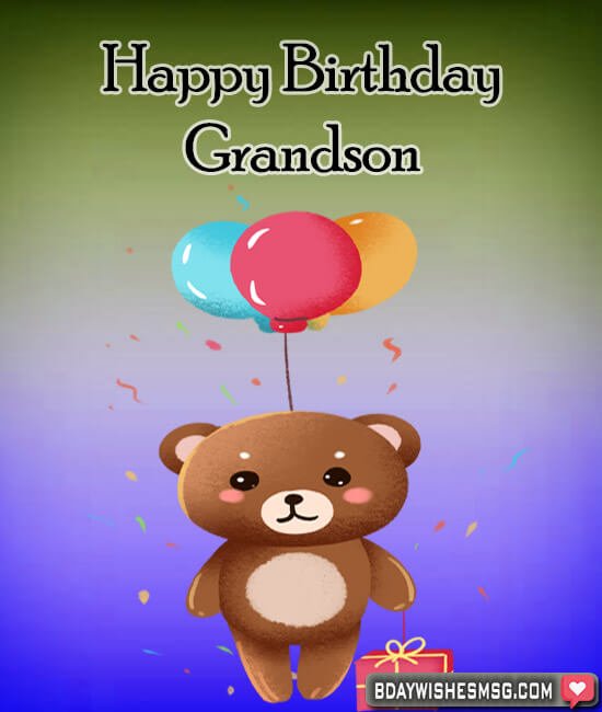 Best Birthday Wishes For Grandson Bday Wishes Msg 8960