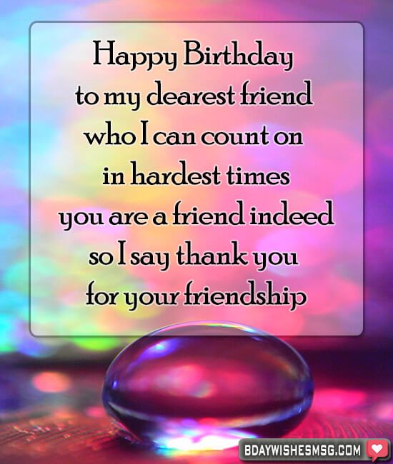 Best 50+ Birthday Wishes for Friend and Best Friend - BdayWishesMsg